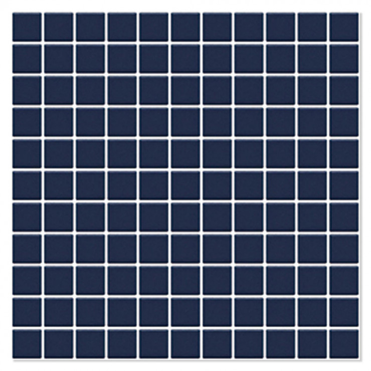 Mosaik Klinker Mosaicos Azul Oscuro Blå Blank 32x32 (2.5x2.5) cm-0
